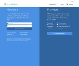 BRMSclaims.com(BRMS Claims) Screenshot