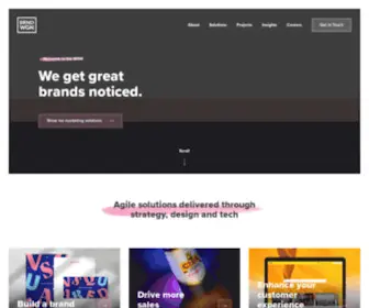 BRNDWGN.com(BRND WGN is a leading brand) Screenshot