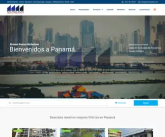 Brnicholson.com(Propiedades en Panamá) Screenshot