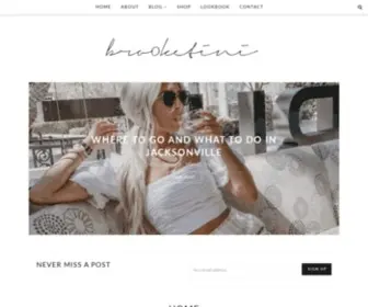 Bro0Ketini.com(Fashion & Lifestyle Blog by Brooke Baumann) Screenshot