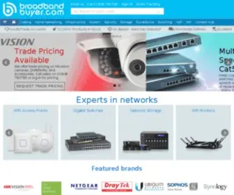 Broadbandbuyer.com(Experts in networks) Screenshot