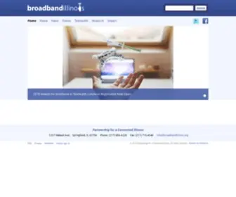 Broadbandillinois.org(Broadband Illinois) Screenshot