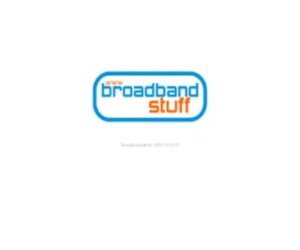 Broadbandstuff.co.uk(Broadband Wireless Network) Screenshot