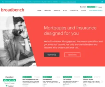 Broadbench.co.uk(Home) Screenshot