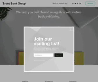 Broadbookgroup.com(Broad Book Group) Screenshot