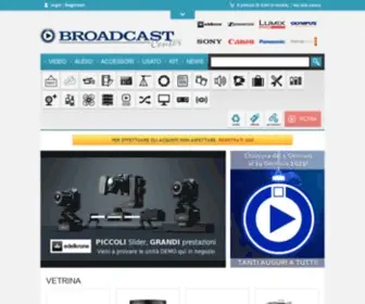 Broadcastcenter.it(Broadcast Center) Screenshot