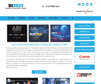 Broadcastindia-Show.com(Broadcast India) Screenshot