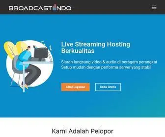 Broadcastindo.com(Live Streaming Server Icecast) Screenshot