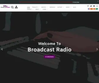 Broadcastradio.com(Broadcast Radio Home) Screenshot