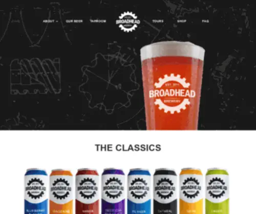 Broadheadbeer.com(Broadhead Beer) Screenshot