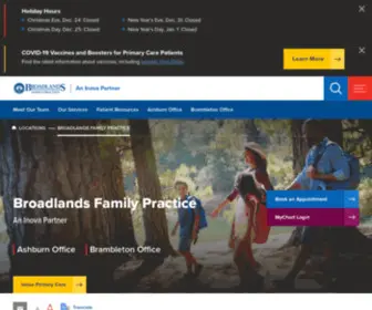 Broadlandsfamilypractice.com(Broadlands Family Practice) Screenshot
