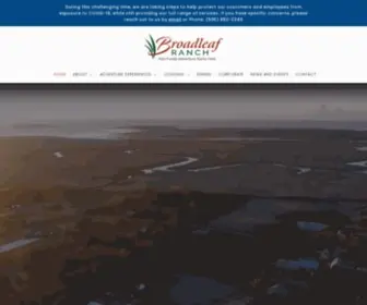 Broadleafranch.ca(Fundy&#039;s Real Adventure Destination) Screenshot