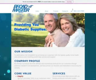 Broadmaster-Biotech.com(Diabetes Suppplies) Screenshot