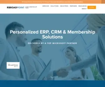 Broadpoint.net(Microsoft Dynamics Implementation and Support) Screenshot