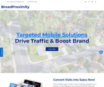 Broadproximity.com(BroadProximity, LLC) Screenshot