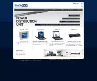 Broadrack.ru(Россия) Screenshot