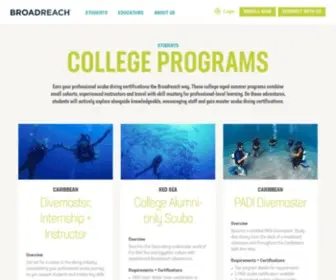 Broadreachcollege.com(Broadreach College) Screenshot