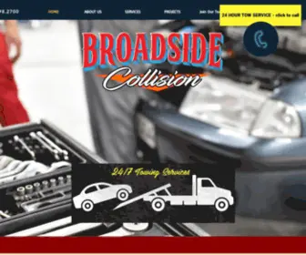 Broadsidecollision.com(Broadside Collision) Screenshot