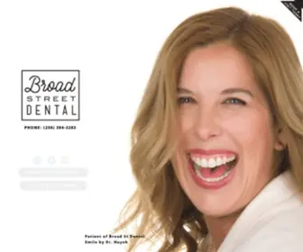 Broadstdental.com(Dentist Downtown Victoria BC) Screenshot