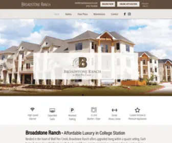 Broadstoneranch.com(Broadstone Ranch) Screenshot