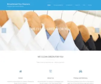 Broadstreetdrycleaners.com(Broadstreet Dry Cleaners) Screenshot