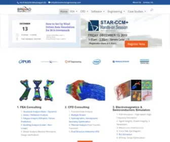 Broadtechengineering.com(Finite Element Analysis Singapore) Screenshot