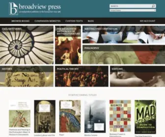 Broadviewpress.com(An Independent Academic Publisher sinceBroadview Press) Screenshot