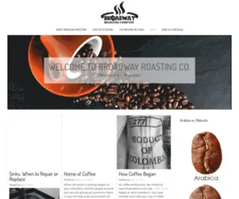 Broadwaycafeandroastery.com(Where Coffee & Life Meet) Screenshot