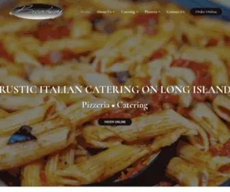 Broadwaycatering.com(Broadway Pizza & Catering) Screenshot