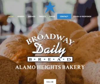 Broadwaydailybread.net(Broadway Daily Bread) Screenshot
