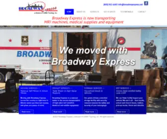 Broadwayexpress.net(Broadway Express) Screenshot