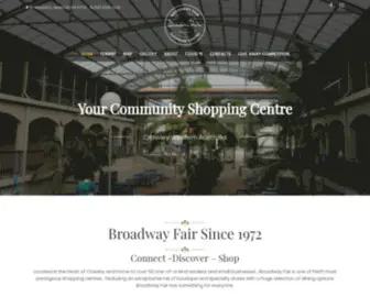 Broadwayfair.com.au(Broadway Fair Shopping Centre) Screenshot