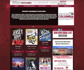 Broadwayincolumbia.com(Broadway in Columbia) Screenshot