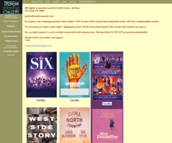 Broadwayposters.com(Broadway Posters) Screenshot