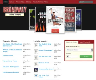 Broadwayshowstickets.com(broadwayshowstickets) Screenshot