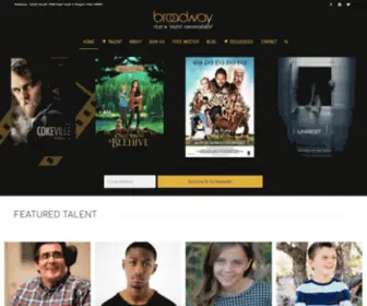 Broadwaytalentagency.com(Broadway Talent Agency) Screenshot