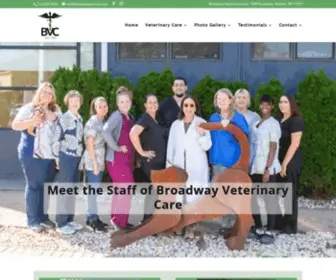 Broadwayvetcare.com(Veterinarian Animal Hospital Hewlett NY) Screenshot