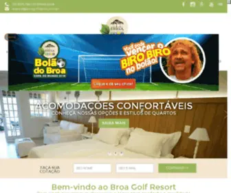 Broagolfresort.com.br(Broa Golf Resort) Screenshot