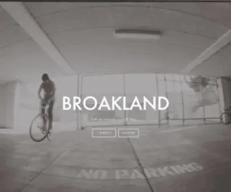 Broakland.com(BROAKLAND BICYCLES) Screenshot