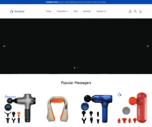 Brobor.com(Create an Ecommerce Website and Sell Online) Screenshot