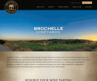 Brochelle.com(Brochelle Vineyards) Screenshot