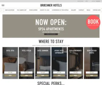 Brochner-Hotels.com(Best Hotels Copenhagen Denmark) Screenshot