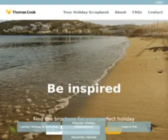 Brochure-Store.co.uk(Thomas Cook) Screenshot