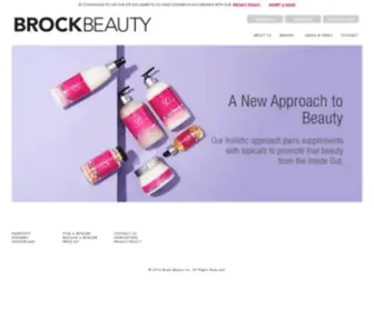 Brockbeauty.com(Brock Beauty Inc) Screenshot