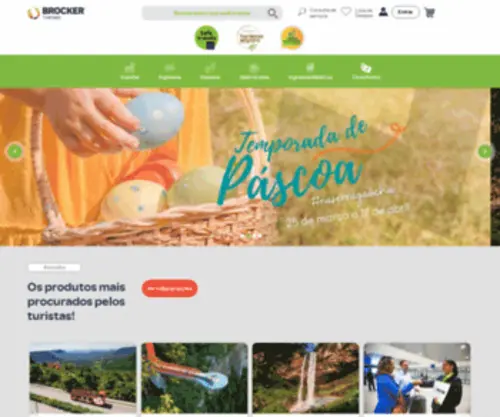 Brockerturismo.com.br(Brocker Turismo) Screenshot