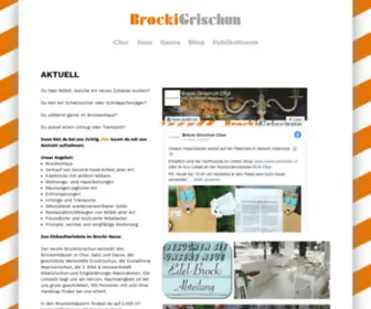 Brocki-Grischun.ch(Umzüge) Screenshot