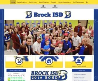 Brockisd.net(Brock ISD) Screenshot