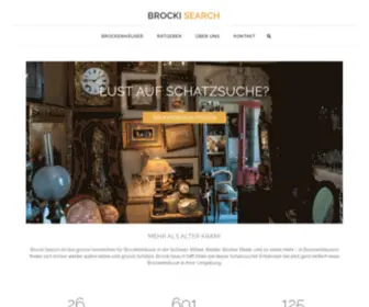 Brockisearch.ch(Brocki Search) Screenshot