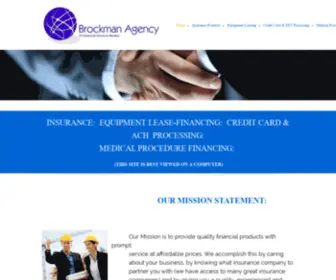 Brockmanagency.com(The Brockman Agency) Screenshot