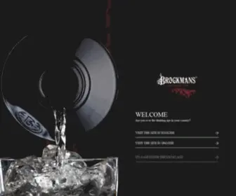 Brockmansgin.com(Brockmans Gin) Screenshot